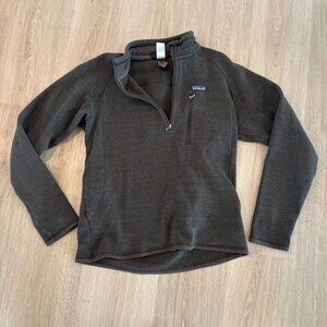 Patagonia  Quarter-Zip Pullover Mens M Brown Better Sweater